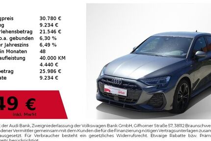 Audi A3 18.700 km 30.780 &euro; Nürnberg 90411