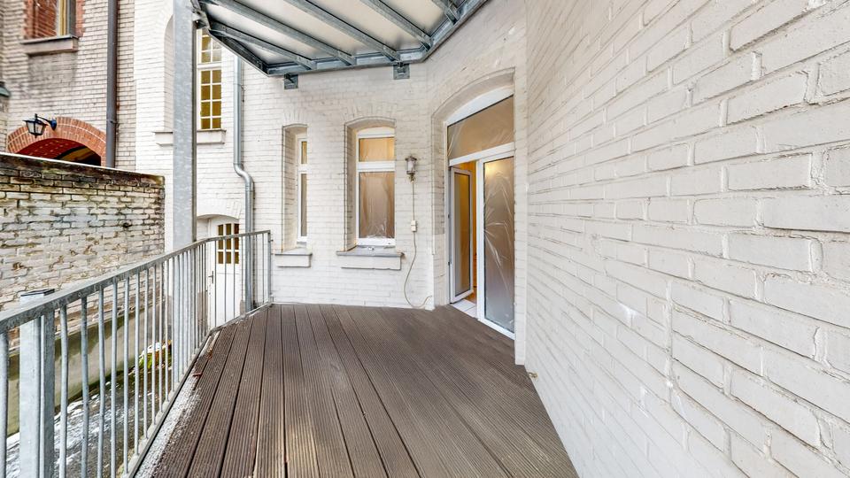 Etagenwohnung Nürnberg Kleinweidenmühle - 3.5 Zimmer, 120 m&sup2;, 1.500&euro; | Angebot:25419402