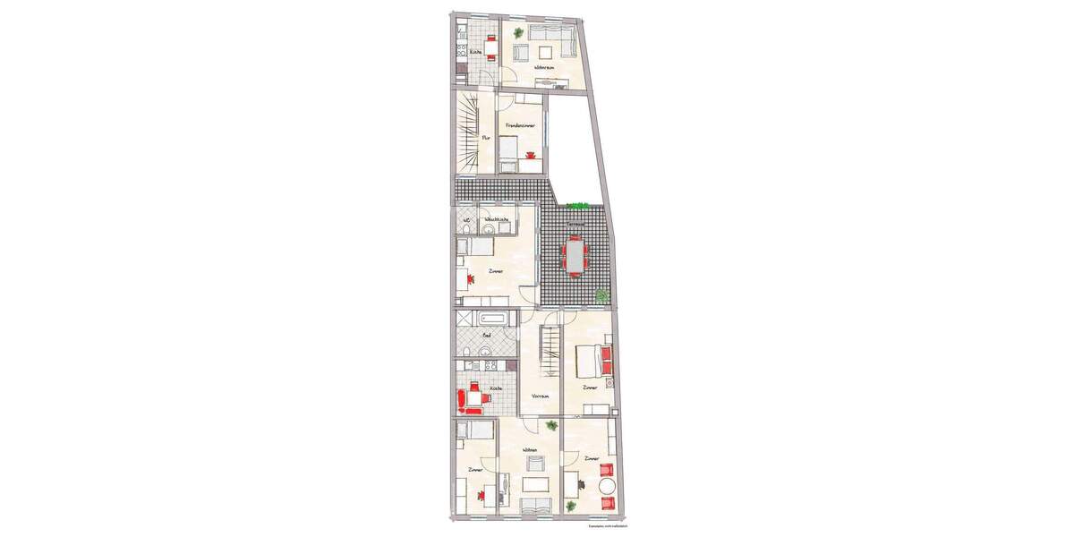 Mehrfamilienhaus, Wohnhaus Erlangen Innenstadt - 1 Zimmer, 293 m&sup2;, 850.000&euro; | Angebot:25909855