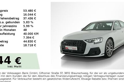 Audi A8 65.200 km 52.640 &euro; Nürnberg 90431