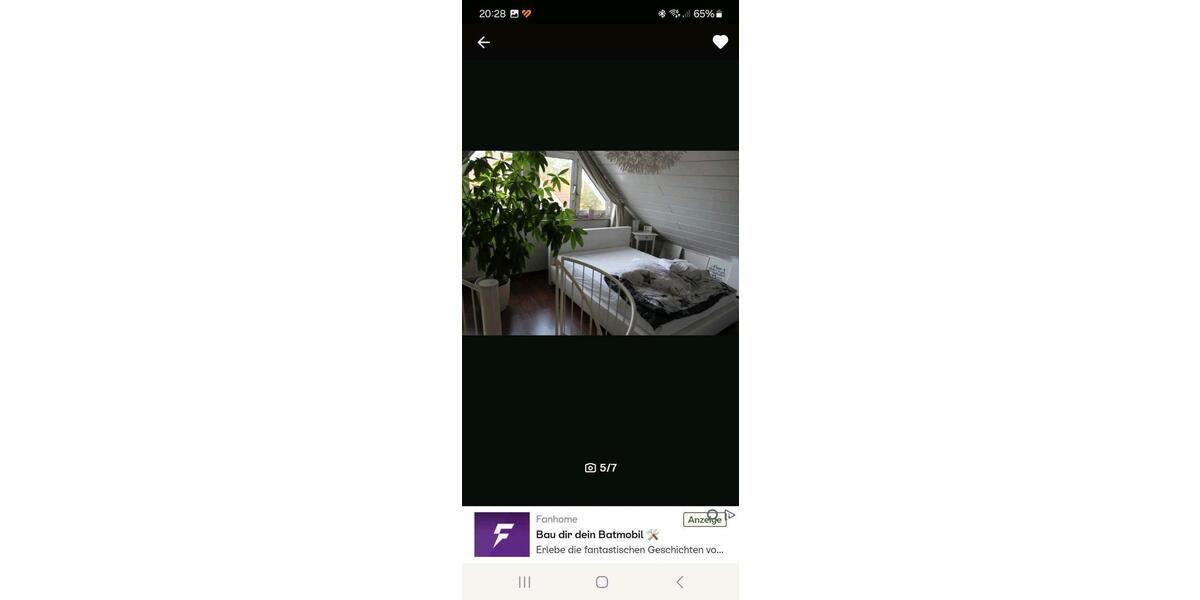 Dachgeschoßwohnung Nürnberg Holzheim - 2.5 Zimmer, 65 m&sup2;, 740&euro; | Angebot:25961663