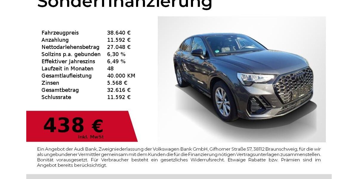 Audi Q3 15.200 km 38.640 &euro; Lauf an der Pegnitz 91207