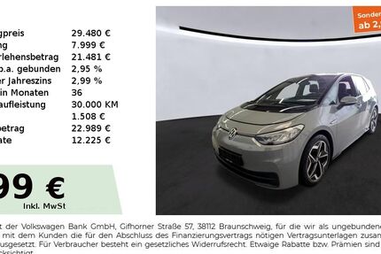 VW ID.3 30.534 km 29.480 &euro; Fürth 90763