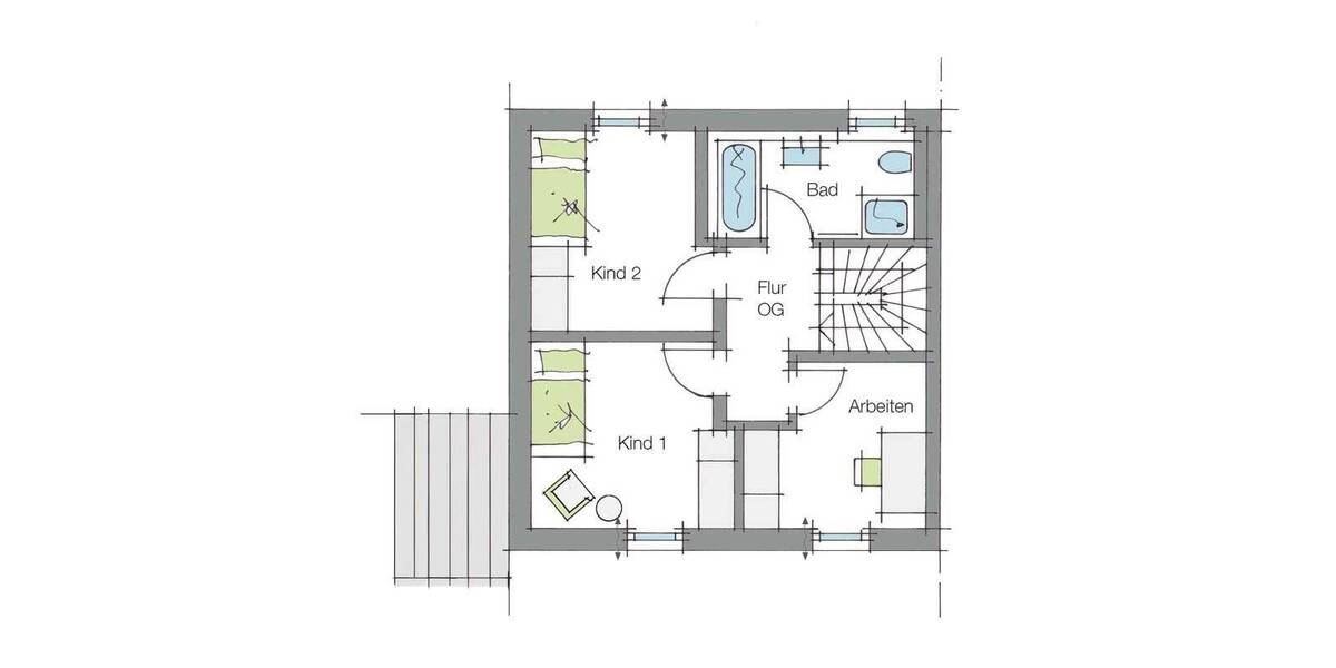 Reihenmittelhaus Erlangen Steudach - 5 Zimmer, 116 m&sup2;, 645.000&euro; | Angebot:25689878