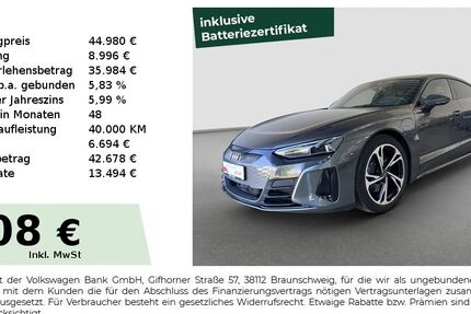 Audi e-tron GT 63.290 km 44.480 &euro; Cadolzburg 90556