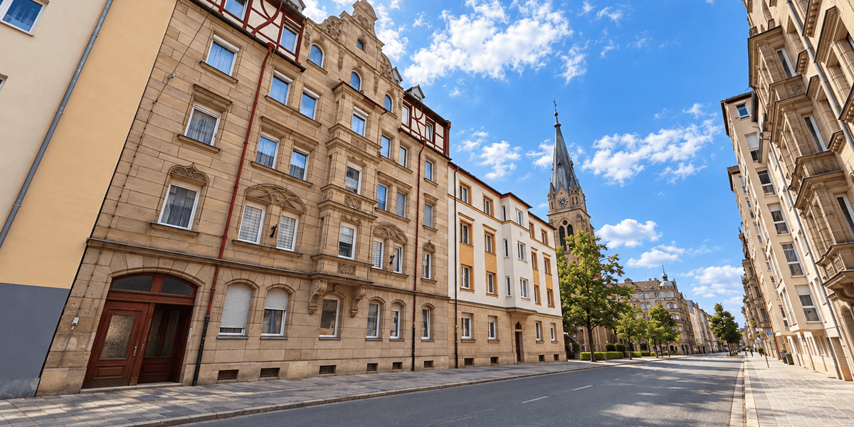 Etagenwohnung Fürth Südstadt - 3 Zimmer, 68 m&sup2;, 175.000&euro; | Angebot:27650713