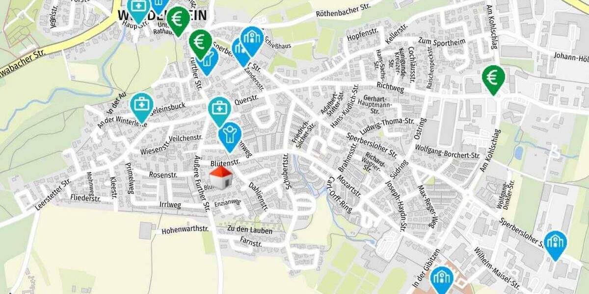 Doppelhaushälfte Wendelstein - 6 Zimmer, 131 m&sup2;, 465.000&euro; | Angebot:25664086