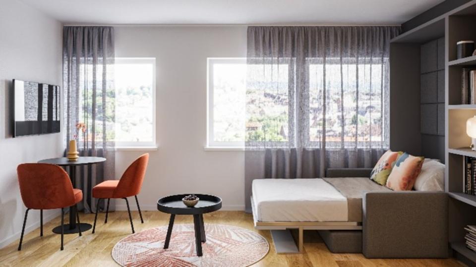 Etagenwohnung Nürnberg Eberhardshof - 1 Zimmer, 20 m&sup2;, 599&euro; | Angebot:25415172