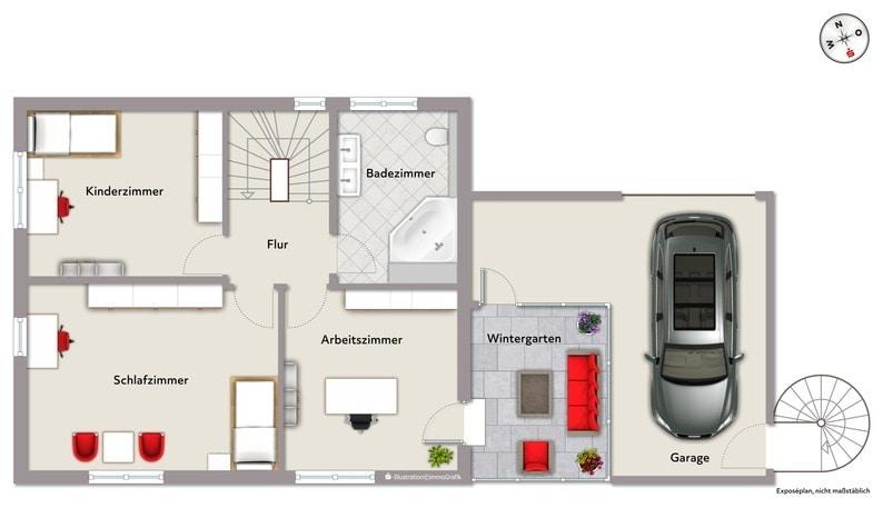 Einfamilienhaus Nürnberg Holzheim - 6 Zimmer, 200 m&sup2;, 2.200&euro; | Angebot:24791846