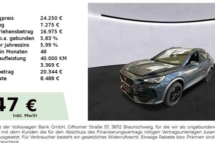 Cupra Formentor 32.350 km 24.250 &euro; Nürnberg 90431