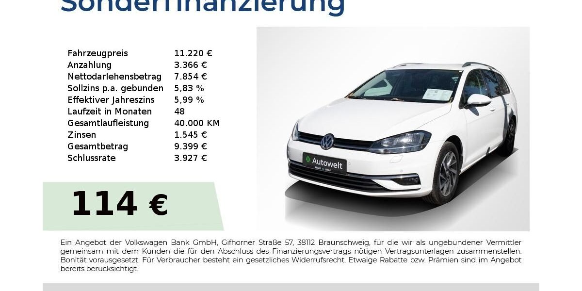 VW Golf 129.250 km 11.220 &euro; Nürnberg 90431