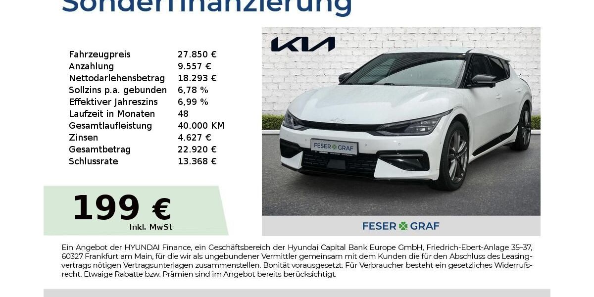 Kia EV6 119.992 km 27.850 &euro; Roth 91154