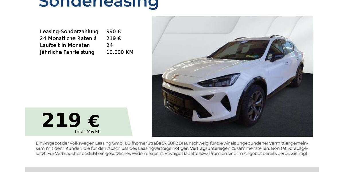 Cupra Formentor 20.500 km 32.950 &euro; Schwabach 91126