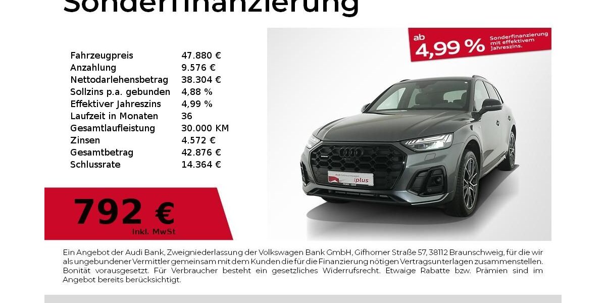 Audi Q5 13.712 km 47.880 &euro; Nürnberg 90441