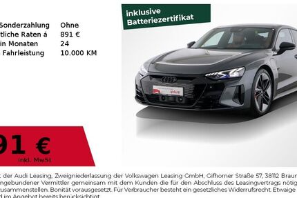 Audi RS e-tron GT 75.018 km 62.480 &euro; Nürnberg 90441