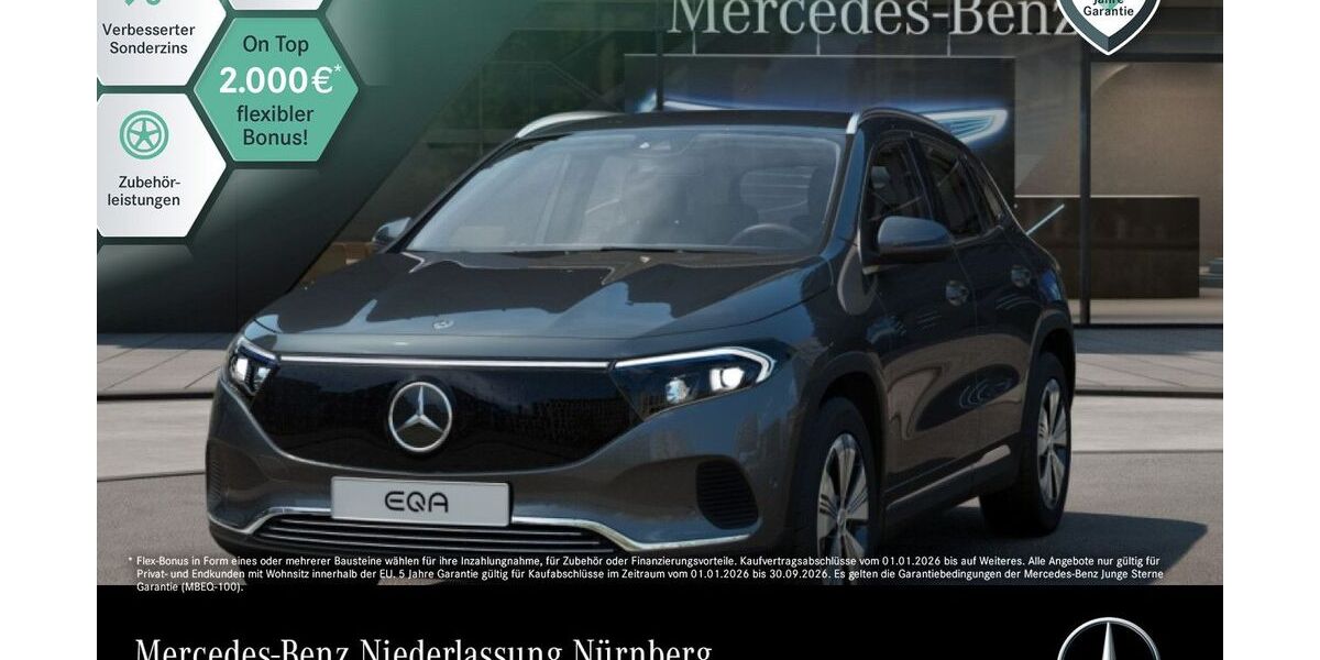 Mercedes-Benz EQA 9.847 km 36.990 &euro; Nürnberg 90429