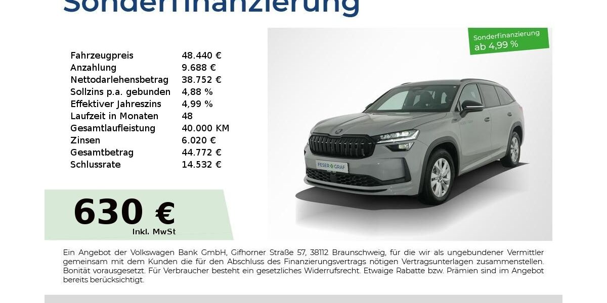 Skoda Kodiaq 9.900 km 48.440 &euro; Nürnberg 90441