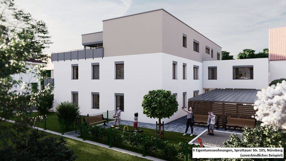 Terrassenwohnung Nürnberg Altenfurt - 3 Zimmer, 84 m&sup2;, 507.500&euro; | Angebot:25696152