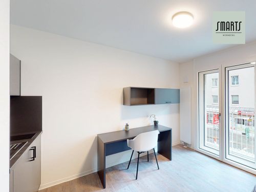 Erdgeschoßwohnung Nürnberg Gleißhammer - 1 Zimmer, 21 m&sup2;, 480&euro; | Angebot:26248513