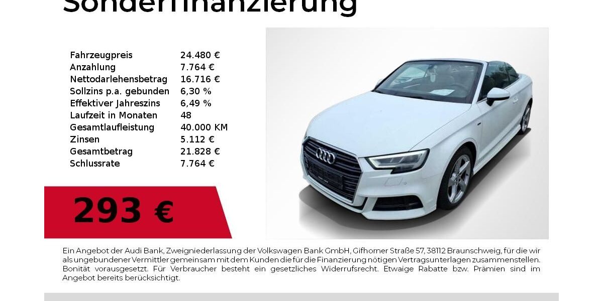 Audi A3 84.990 km 24.480 &euro; Nürnberg 90411