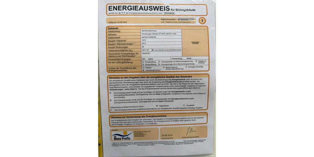 Etagenwohnung Fürth Atzenhof - 2 Zimmer, 58 m&sup2;, 250.000&euro; | Angebot:27607296