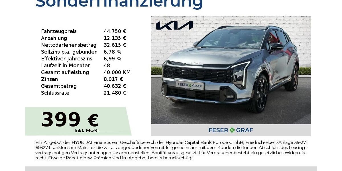 Kia Sportage 4.950 km 44.750 &euro; Schwabach 91126