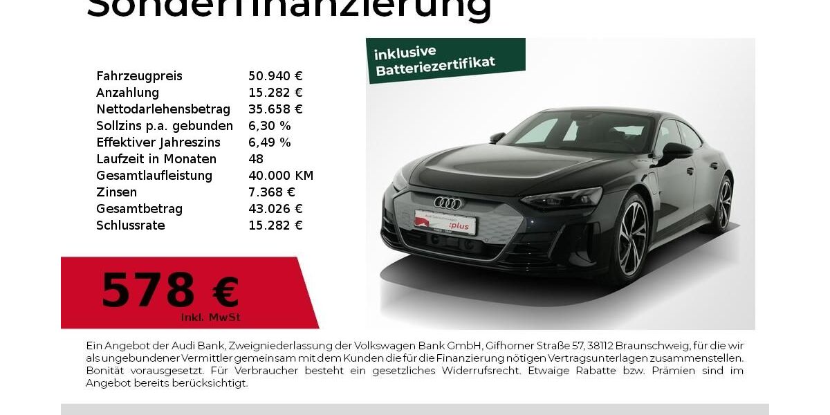 Audi e-tron GT 28.600 km 49.680 &euro; Nürnberg 90411