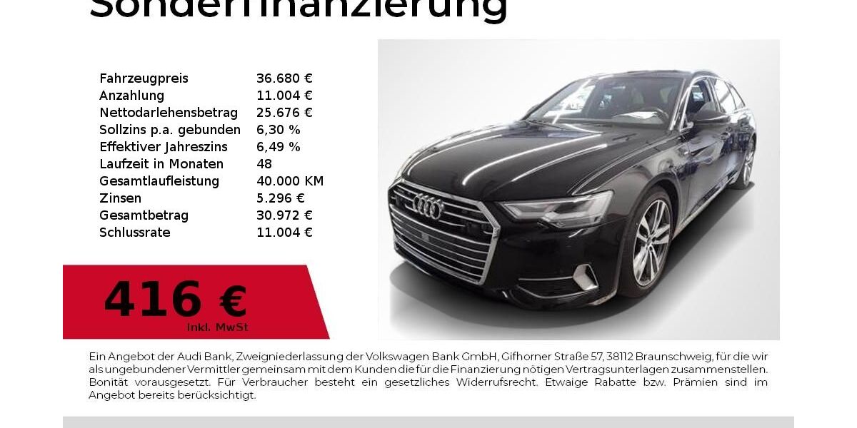 Audi A6 52.700 km 35.980 &euro; Lauf an der Pegnitz 91207