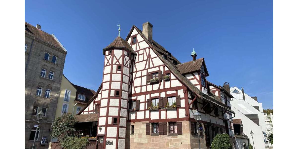 Etagenwohnung Nürnberg Kleinweidenmühle - 2 Zimmer, 51 m&sup2;, 198.500&euro; | Angebot:26751126
