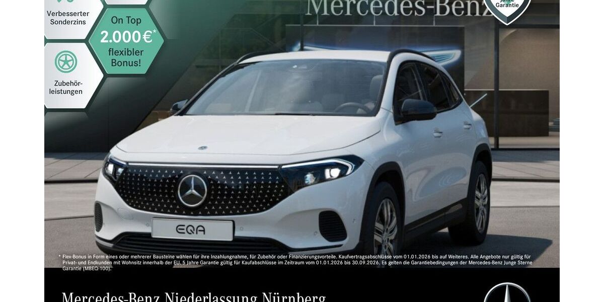 Mercedes-Benz EQA 4.128 km 37.490 &euro; Nürnberg 90429