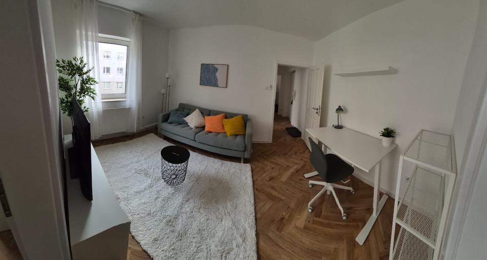 Etagenwohnung Nürnberg Gärten hinter der Veste - 2 Zimmer, 48 m&sup2;, 930&euro; | Angebot:25887710