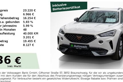 Cupra Formentor 29.450 km 23.220 &euro; Nürnberg 90431