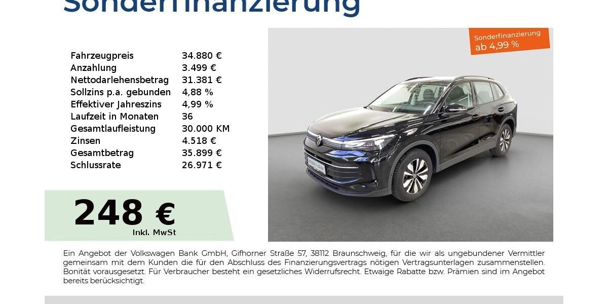 VW Tiguan 23.990 km 34.680 &euro; Fürth 90763