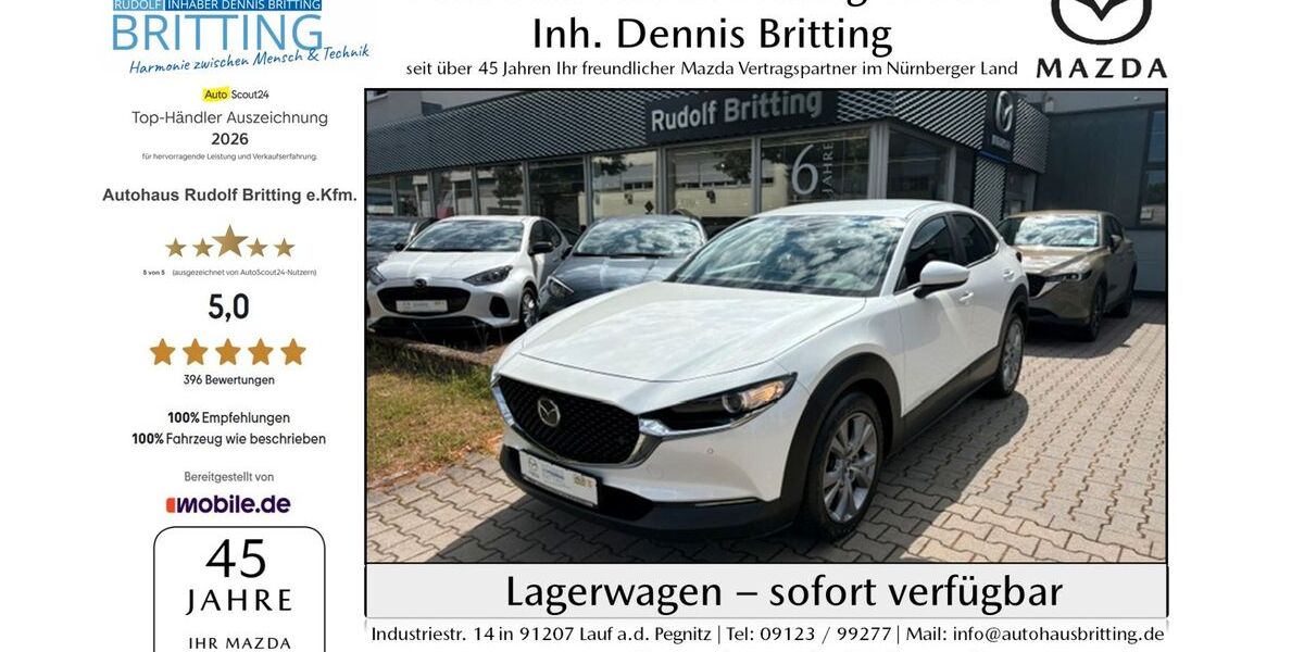 Mazda CX-30 43.000 km 20.890 &euro; Lauf 91207