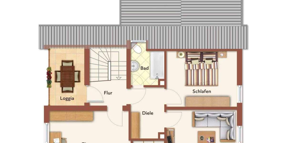 Einfamilienhaus Adelsdorf Aisch - 6 Zimmer, 122 m&sup2;, 345.000&euro; | Angebot:25677867