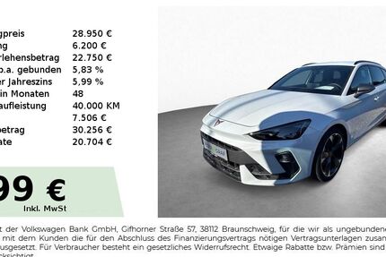 Cupra Leon 18.150 km 28.950 &euro; Schwabach 91126