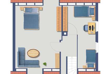 Haus Nürnberg Gärten bei Wöhrd - 3 Zimmer, 92 m&sup2;, 375.000&euro; | Angebot:23437200