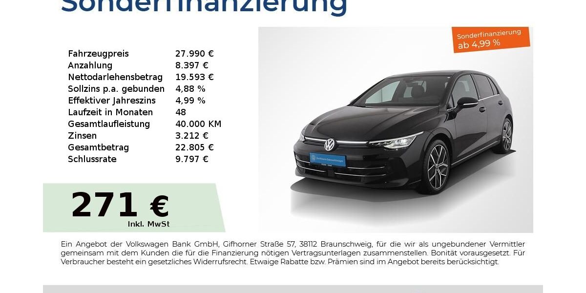 VW Golf 25.750 km 27.770 &euro; Nürnberg 90441