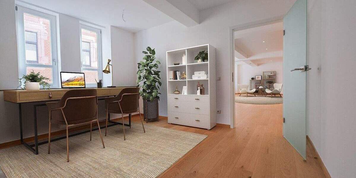 Etagenwohnung Nürnberg Lorenz - 3 Zimmer, 170 m&sup2;, 898.000&euro; | Angebot:25779514