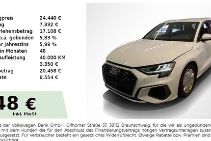 Audi A3 61.150 km 24.440 &euro; Nürnberg 90431