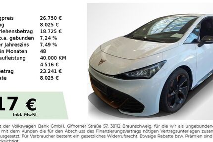 Cupra Born 15.950 km 26.750 &euro; Nürnberg 90441