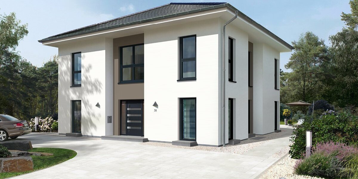 Moderne Villa in Herzogenaurach - Ihr individuelles Fertighausprojekt - Villa Herzogenaurach | Angebot:27480014
