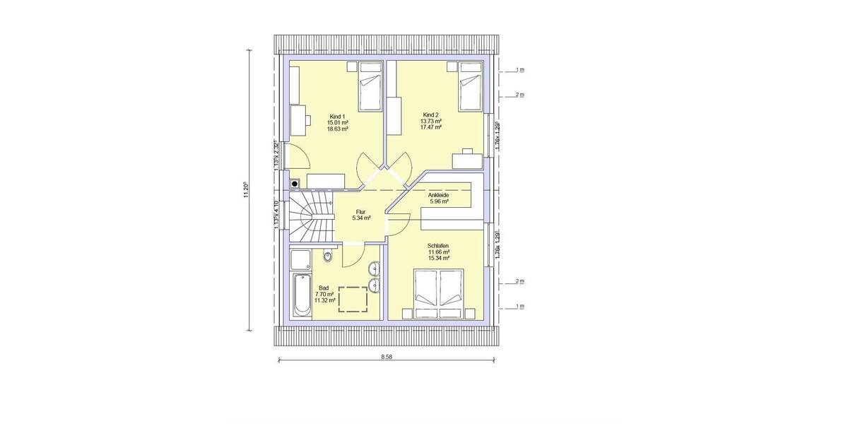 Einfamilienhaus Burgthann - 5 Zimmer, 130 m&sup2;, 676.000&euro; | Angebot:25689602