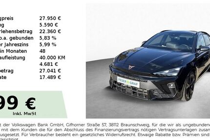 Cupra Leon 14.300 km 27.950 &euro; Schwabach 91126