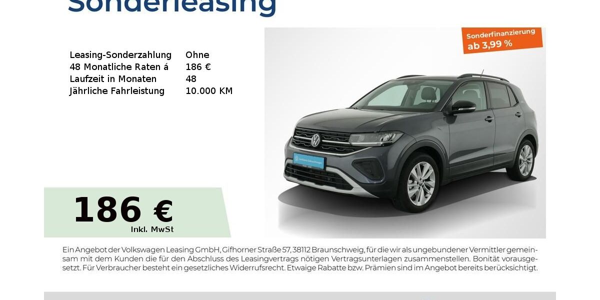 VW T-Cross 22.301 km 19.603 &euro; Nürnberg 90411