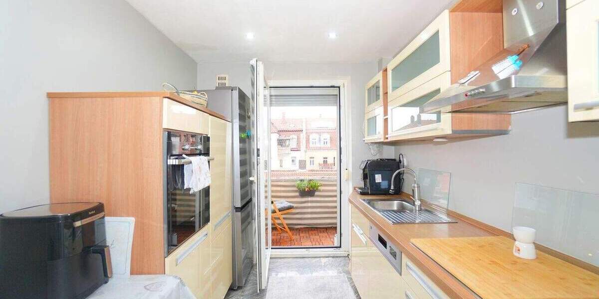 Etagenwohnung Nürnberg St Leonhard - 3 Zimmer, 65 m&sup2;, 249.000&euro; | Angebot:25687244