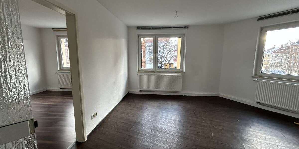 Etagenwohnung Nürnberg Gärten bei Wöhrd - 2 Zimmer, 64 m&sup2;, 750&euro; | Angebot:25456575