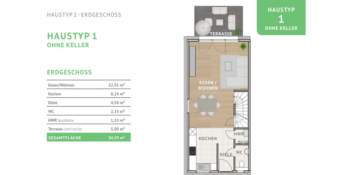 Mehrfamilienhaus, Wohnhaus Hausen - 6 Zimmer, 140 m&sup2;, 575.000&euro; | Angebot:25737122
