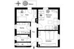 Etagenwohnung Nürnberg Gärten h d Veste - 3 Zimmer, 68 m&sup2;, 860&euro; | Angebot:26641143