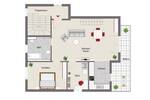 Etagenwohnung Herzogenaurach - 3 Zimmer, 81 m&sup2;, 530.000&euro; | Angebot:26246574